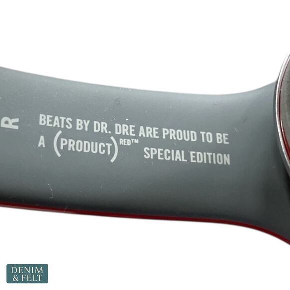 Beats by Dr Dre Solo HD Red On-Ear Headphones w/ ControlTalk Mic & Case - Picture 6 of 8